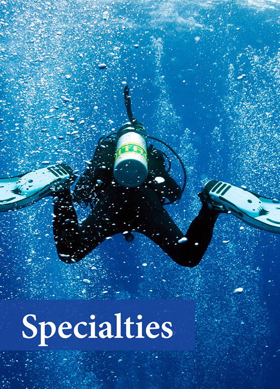 PADI Specialty Courses in Sri Lanka Deep diving, Wreck diving, Night diving, Nitrox diving and more.